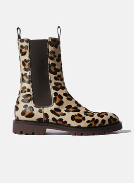 Scarosso Wooster Leopard Blue - Suede LIVIOLOAF