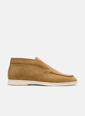 Scarosso Leonardo Beige Suede Blue - Suede LIOBOAT
