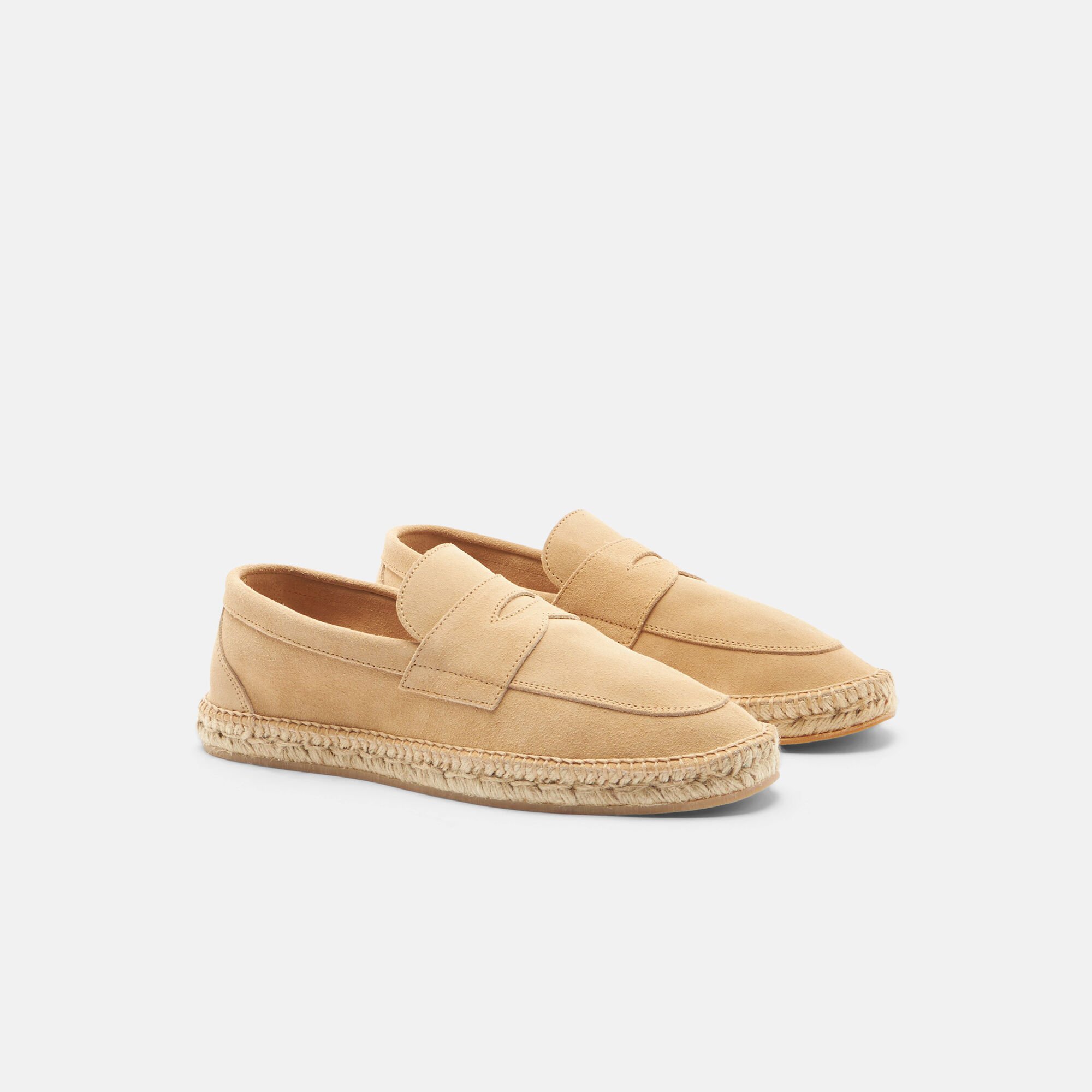 Scarosso Diego Beige Veloursleder Beige - Veloursleder DIEGOESP