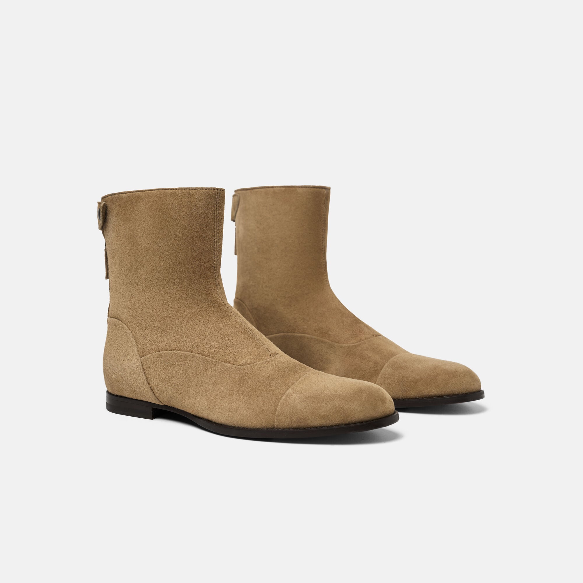 Basil Light Brown Suede Scarosso: Light Brown - Suede Basil Light Brown Suede Scarosso: Light Brown - Suede BASILBOOT