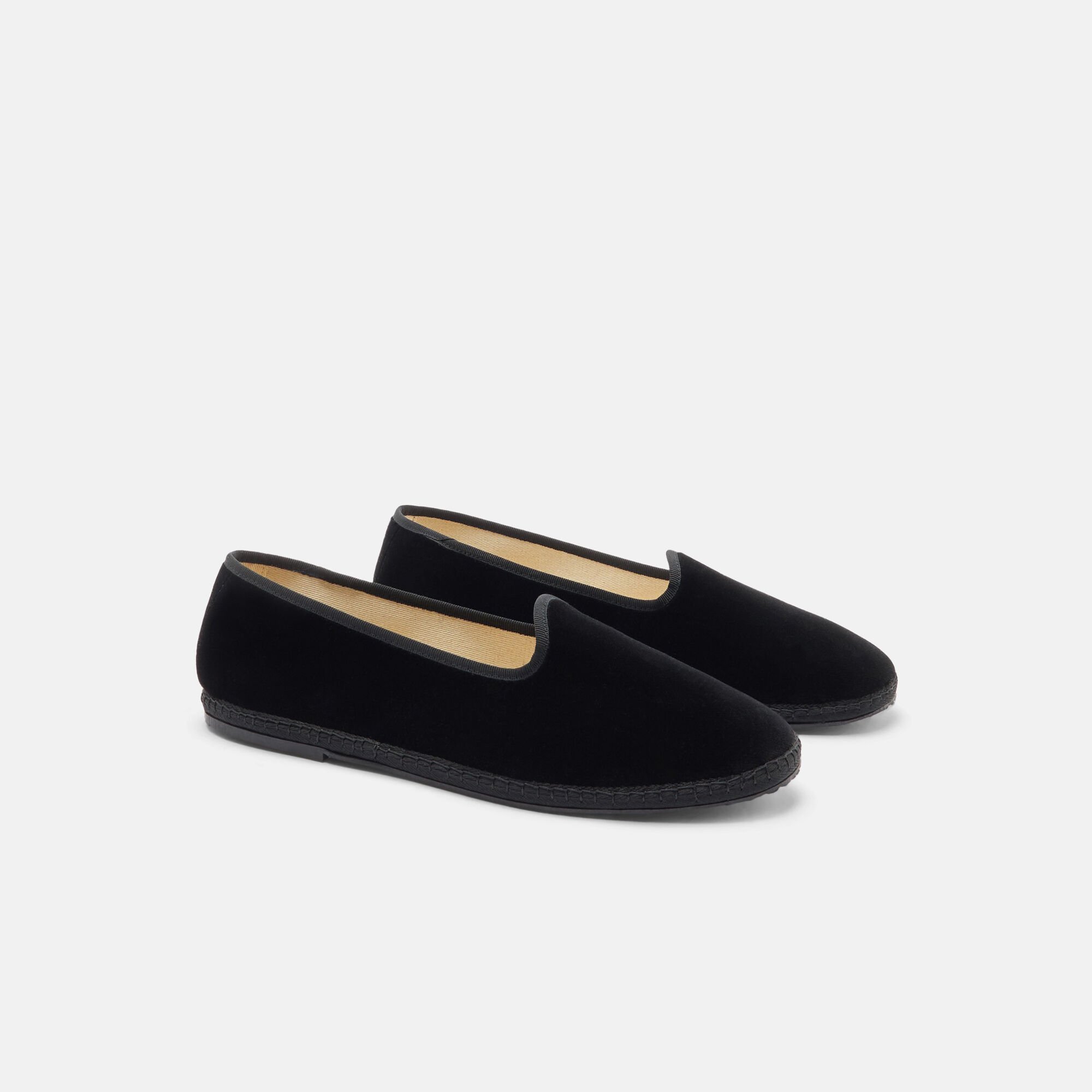 Scarosso Valentino Noir Velours Noir - Velours VALENTINOSLIP