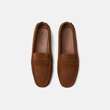 Scarosso Michael Cigar Suede Brown - Suede MICHAELDRIV