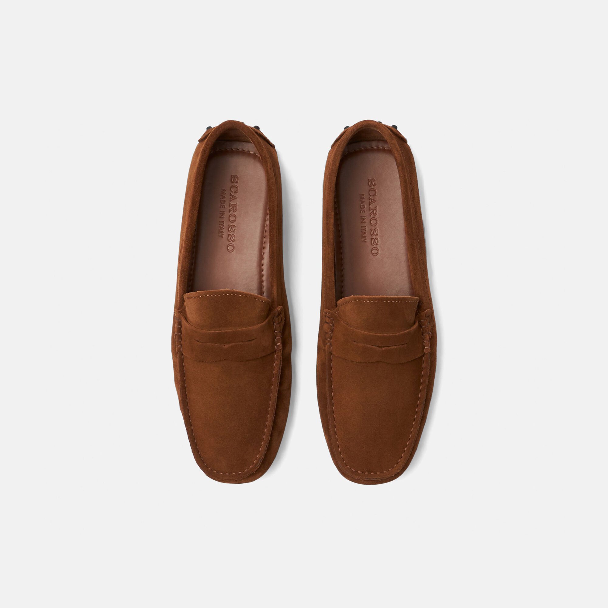 Scarosso Michael Cigar Suede Brown - Suede MICHAELDRIV