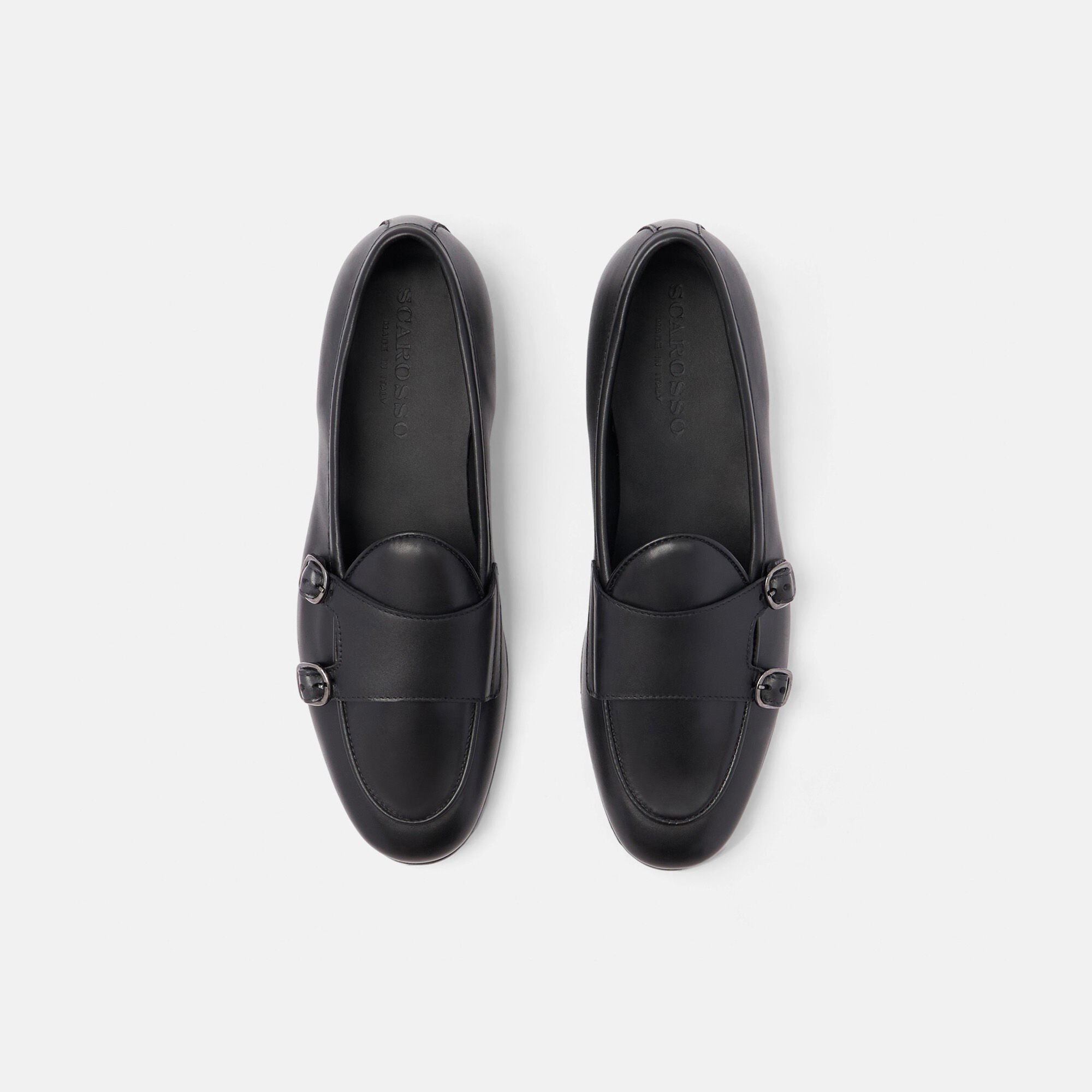 Scarosso Virginia Black Black - Calf Leather VIRGINIALOAF