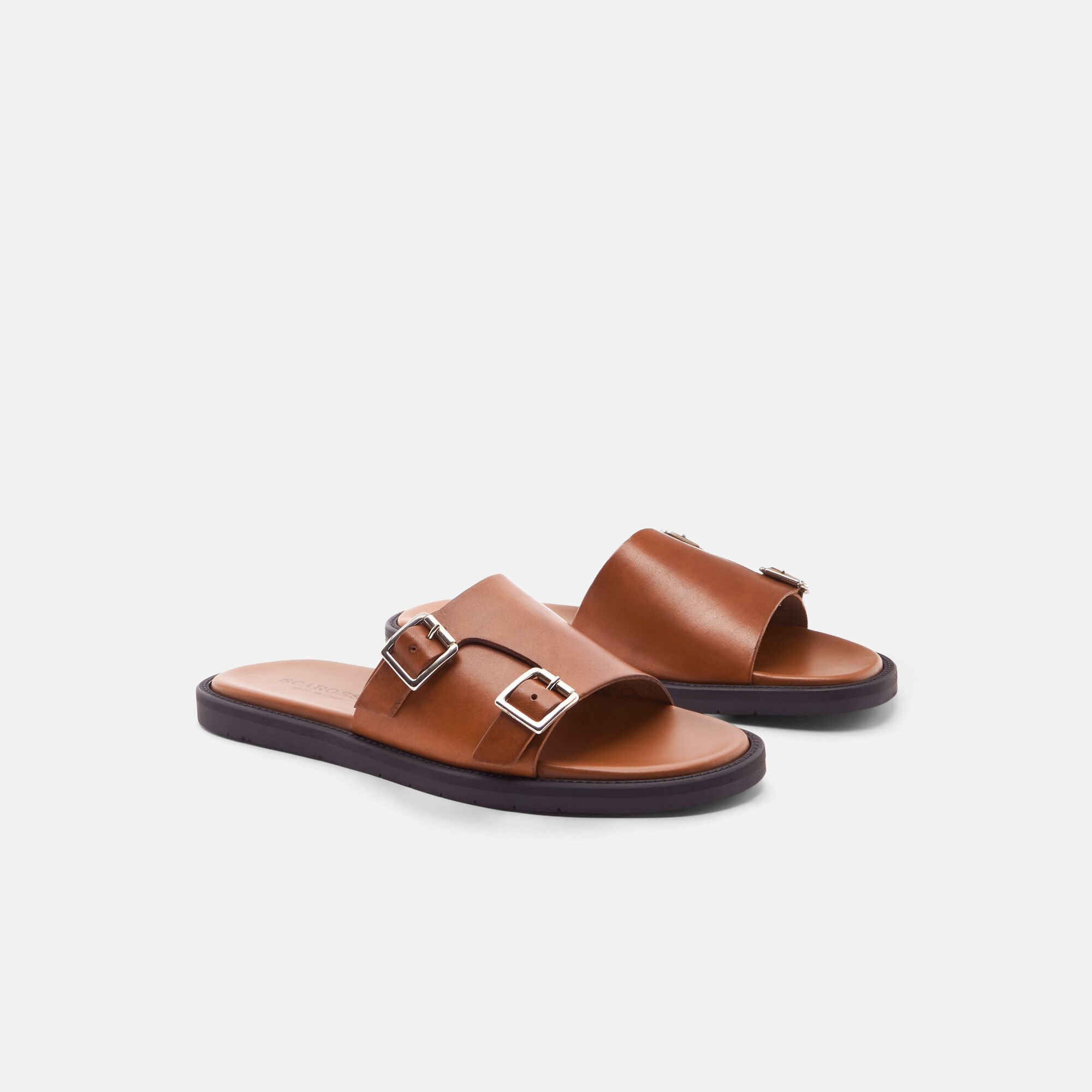 Scarosso Costantino Cognac Cognac - Kalbsleder COSTANTINOSAND