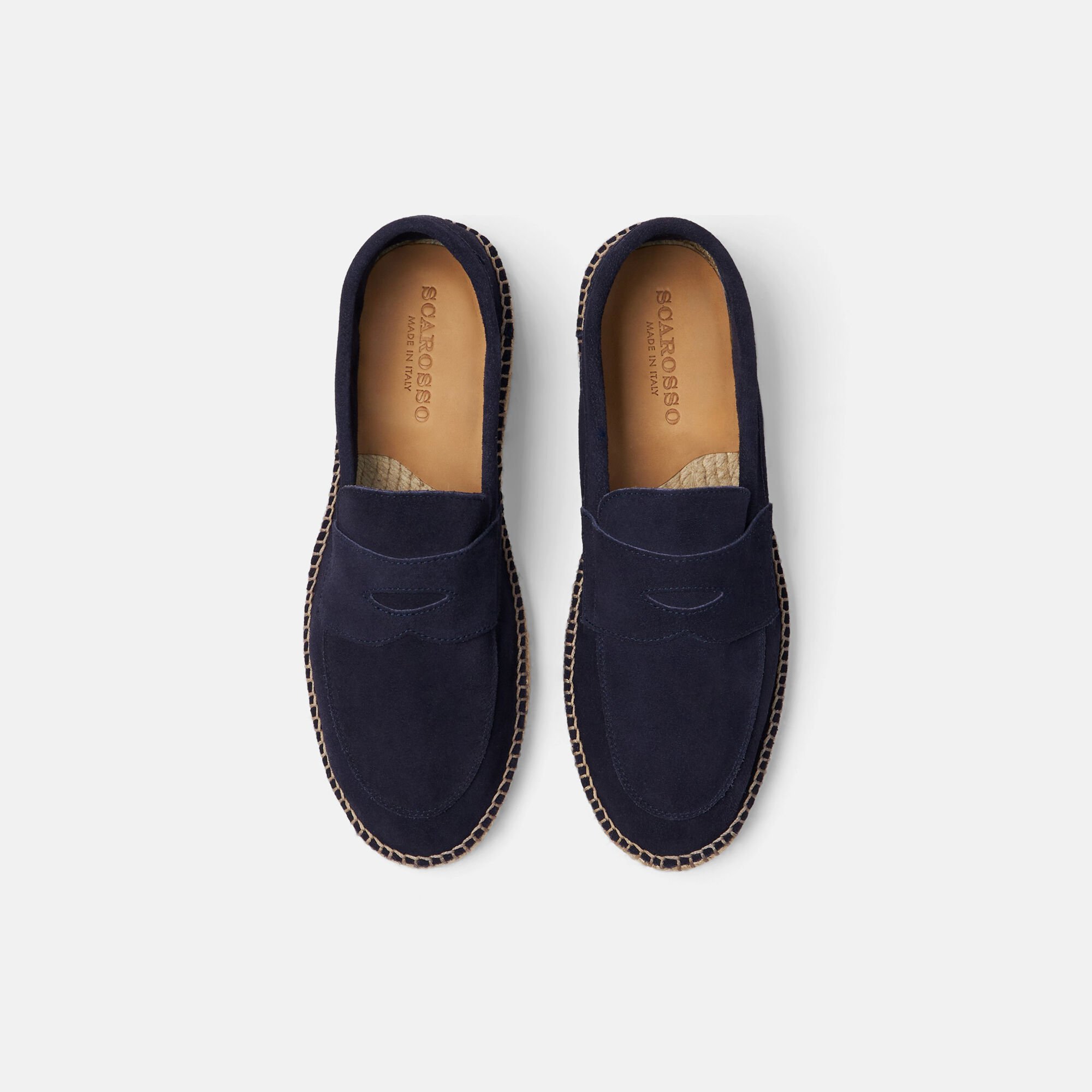 Scarosso Diego Blau Veloursleder Blau - Veloursleder DIEGOESP