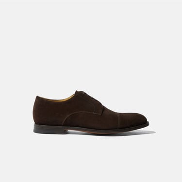 Riccardo Dark Brown Suede Scarosso: BROWN SUEDE Riccardo Dark Brown Suede Scarosso: BROWN SUEDE RICCARDODERB