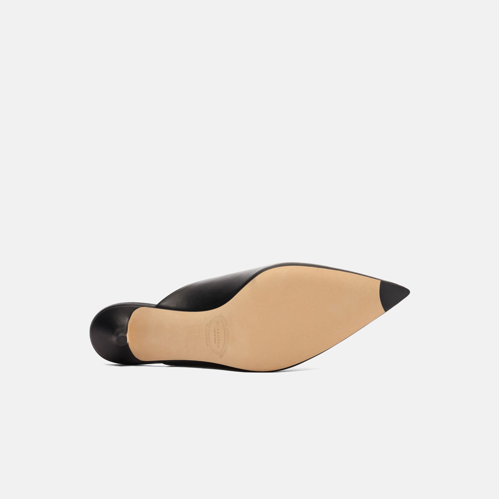 Scarosso Laura Noir Noir - Veau LAURAMULE