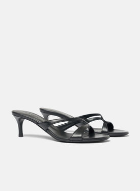 Pauli Black Scarosso: Black - Calf PAULISAND