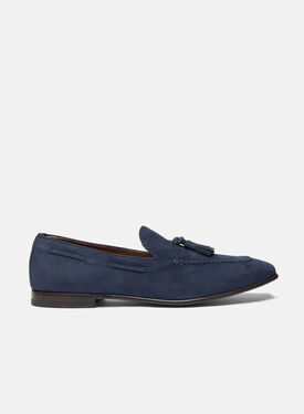 Scarosso Rodolfo Blue Suede Burgundy - Calf MARIANOLOAF