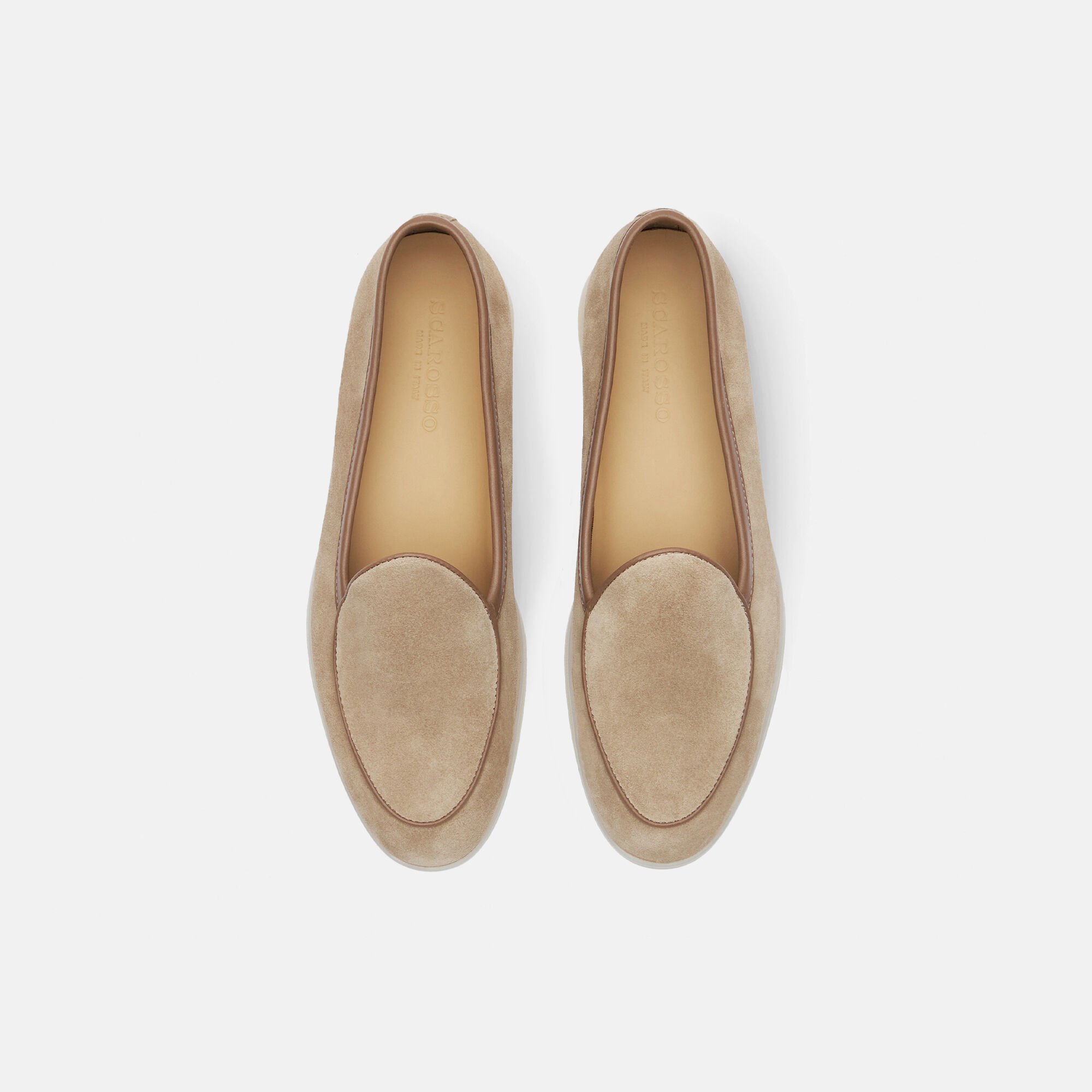 Scarosso Livio Avena Veloursleder Avena - Veloursleder LIVIOLOAF