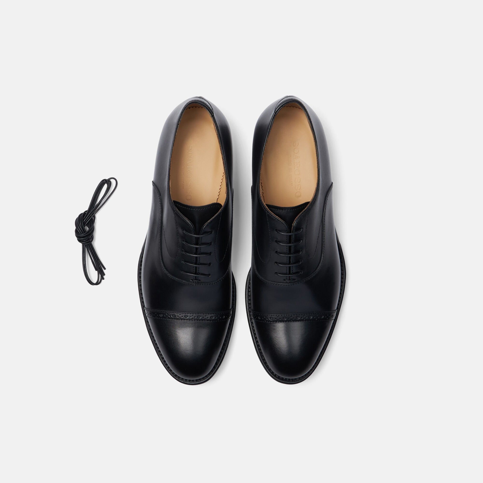 Scarosso Beaumont Nero Nero - Vitello BEAUMONTOXFO