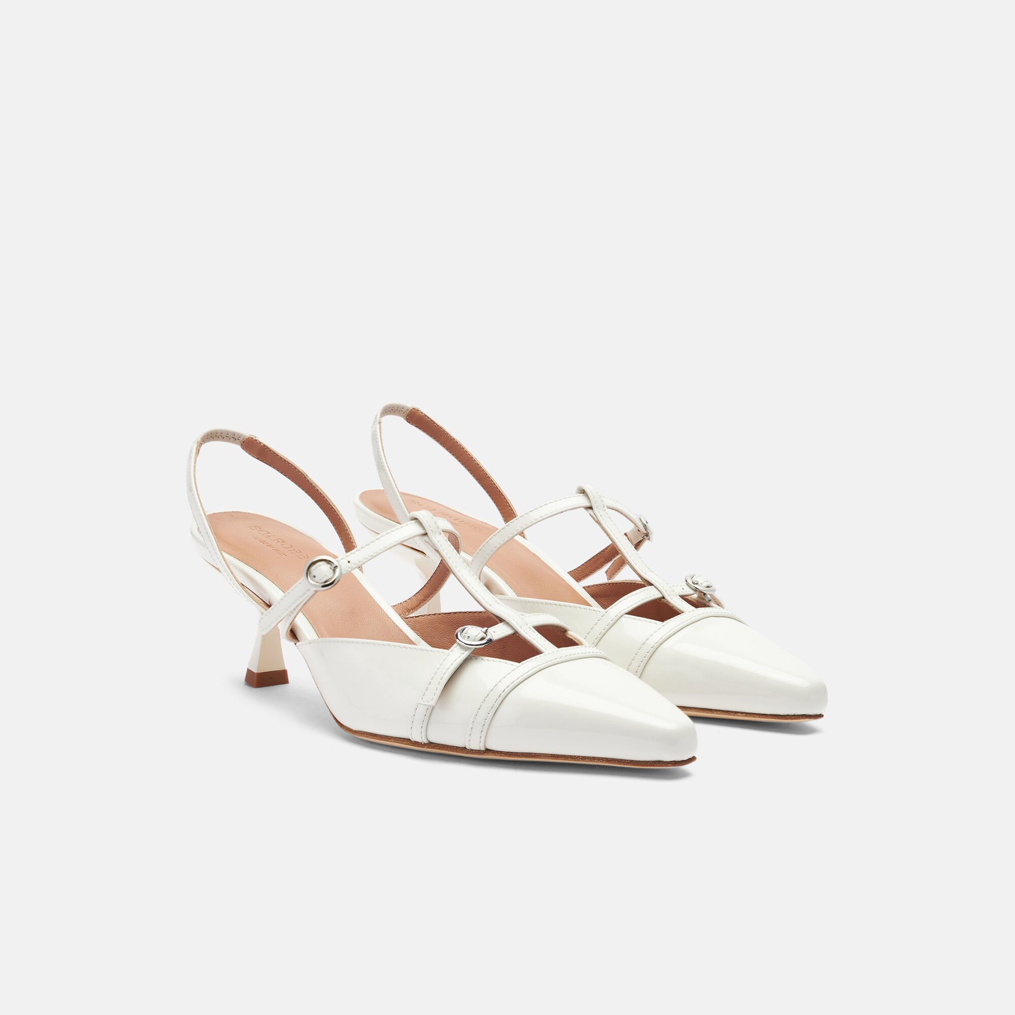 Scarosso Selena White Patent White - Patent SELENAPUMP