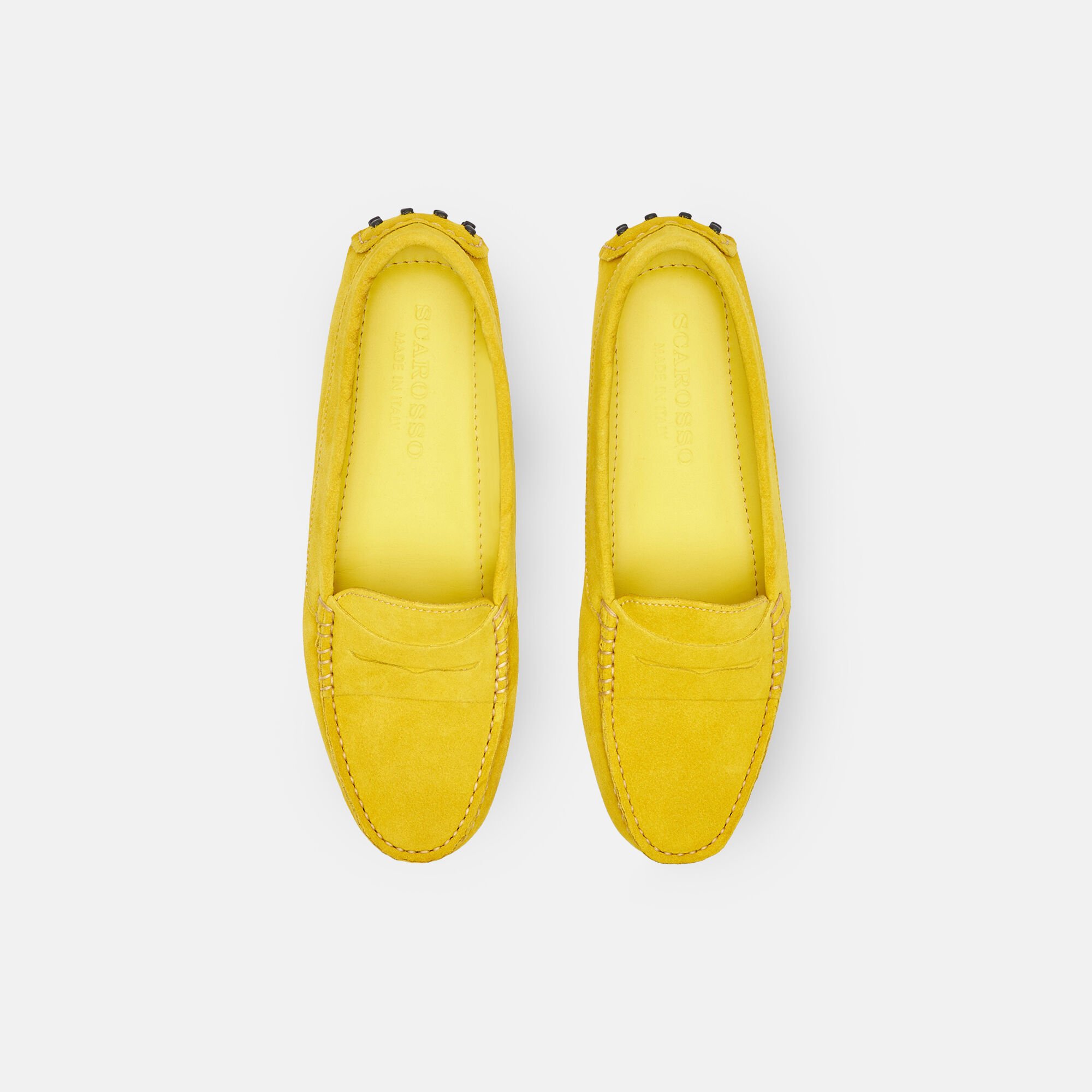 Scarosso Ashley Yellow Suede Yellow - Suede ASHLEYDRIV