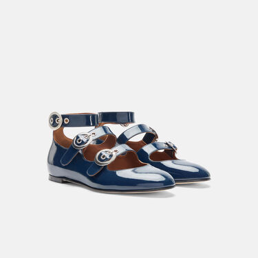 Scarosso Linda II Prune Patent Prune LINDAIIBALL