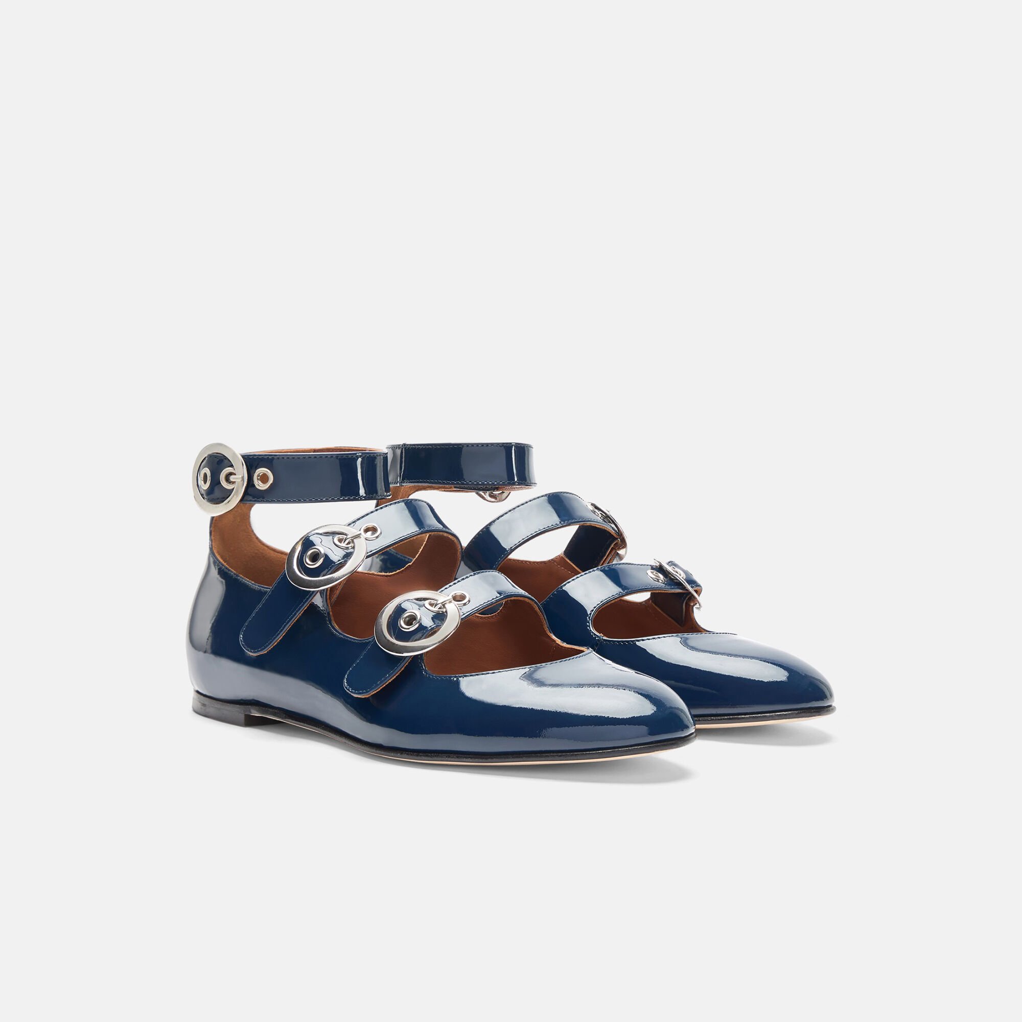 Scarosso Linda II Prune Patent Prune LINDAIIBALL