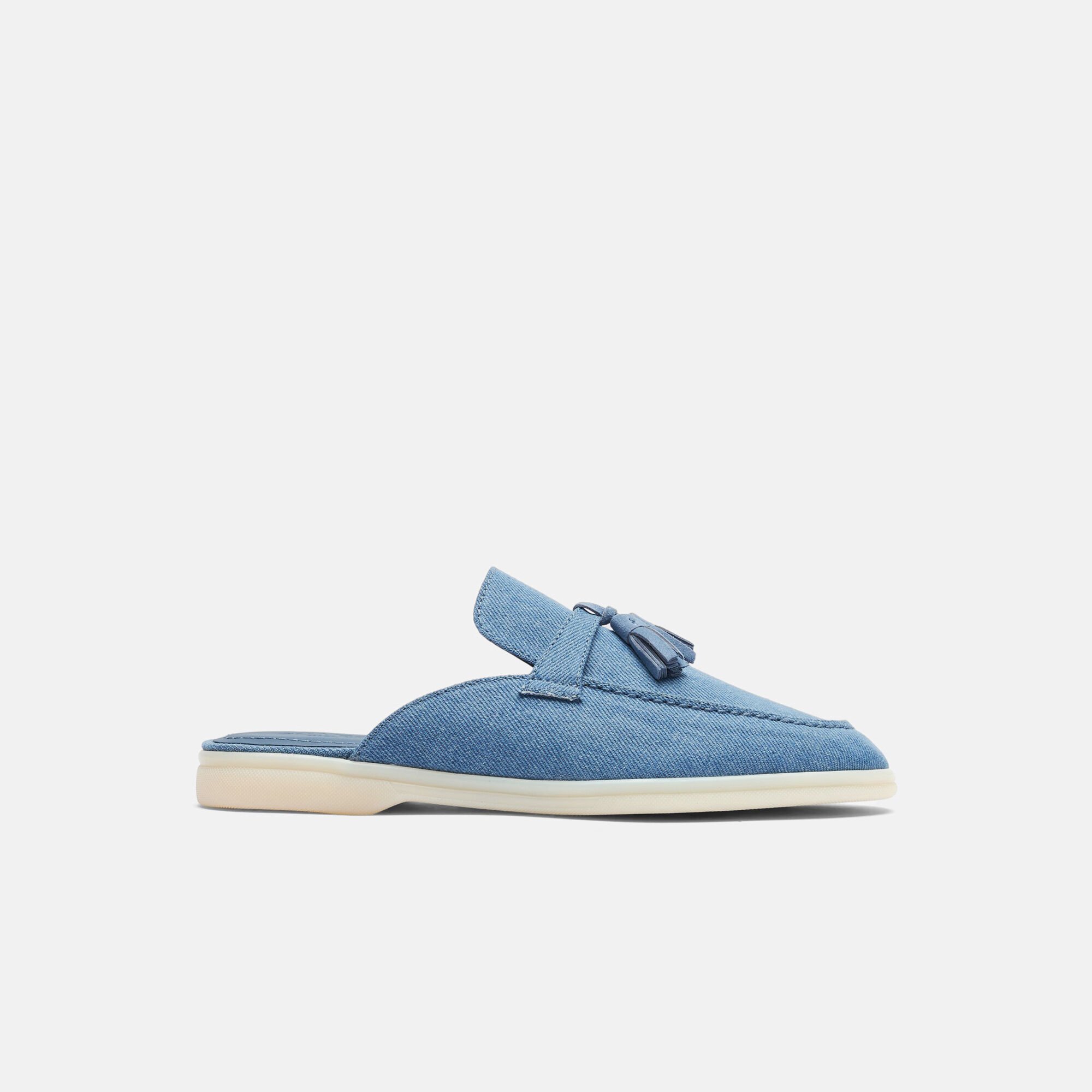 Scarosso Lucrezia 浅蓝色牛仔布 浅蓝色 - 牛仔布 LUCREZIAMULE