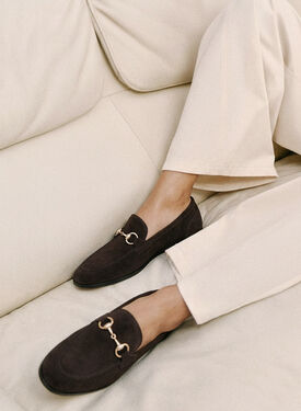 Alessandra Brown Suede Scarosso: Brown - Suede ALESSANDRALOAF