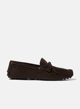 Scarosso James Braun Veloursleder Dunkelbraun - Wildleder JAMESDRIV