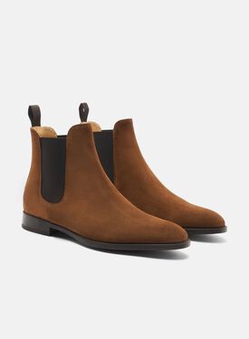 Giacomo Tobacco Suede Scarosso: Tobacco Suede GIACOMOCHEL