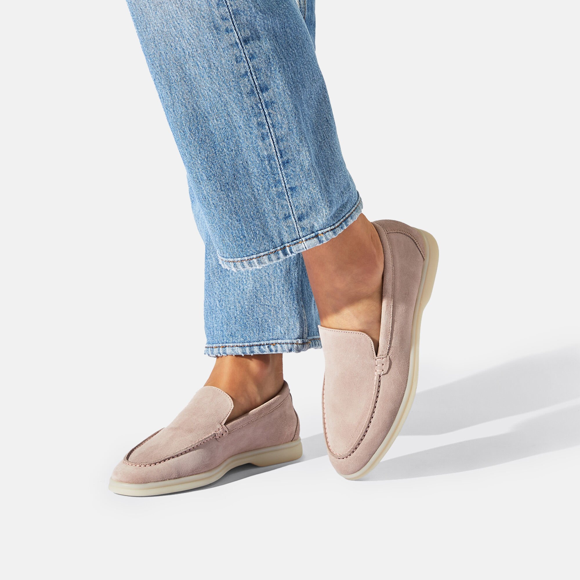 Scarosso Ludovica Pink Suede Pink - Suede LUDOVICALOAF