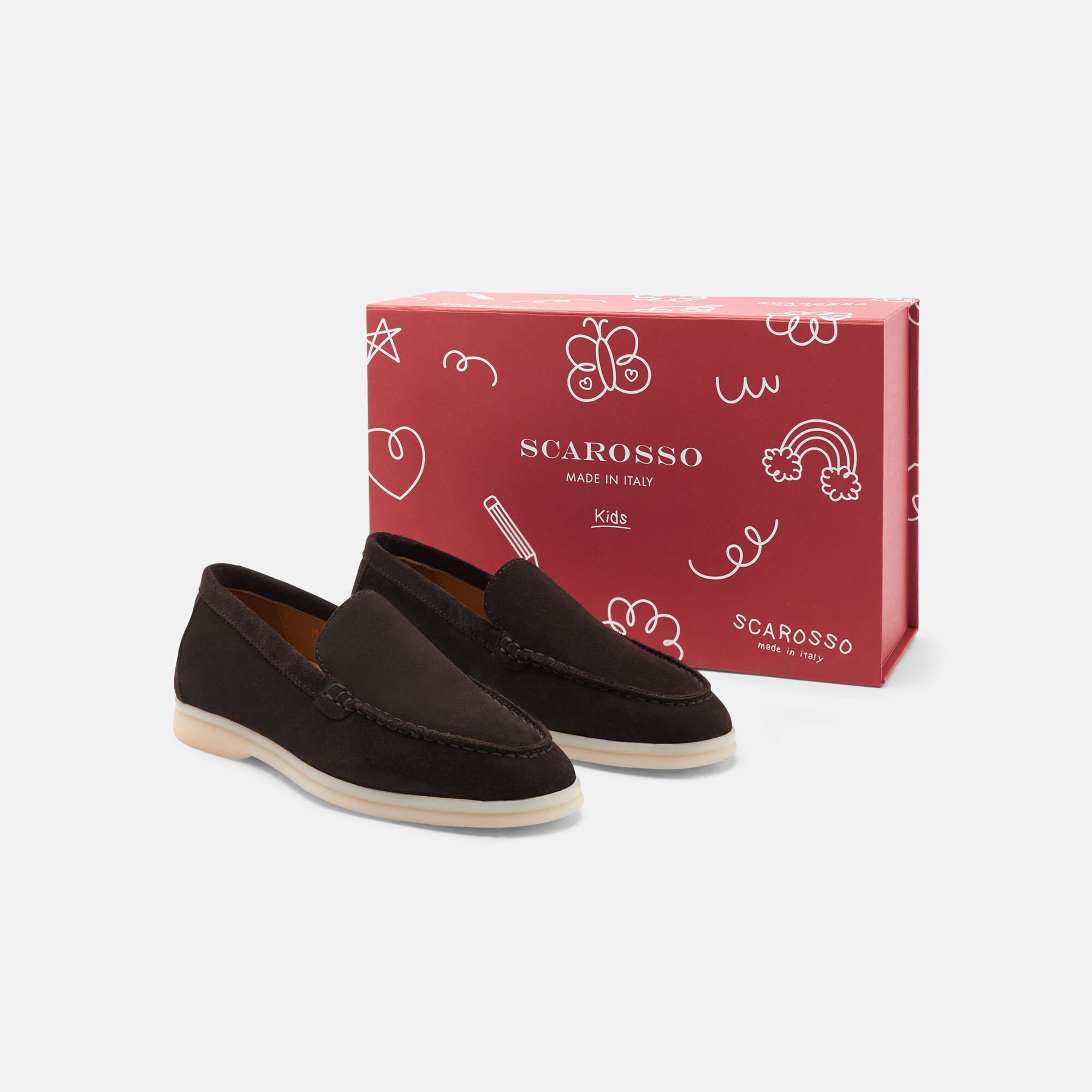 Scarosso Ludovico Junge Braun Veloursleder Braun - Veloursleder LUDOVICOKLOAF
