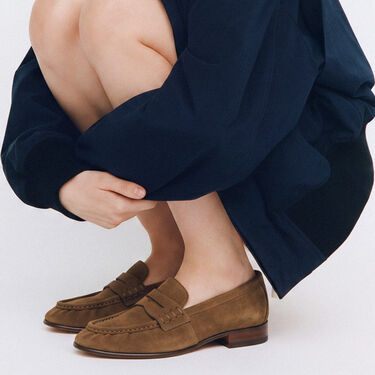 Mar Light Brown Suede Scarosso: Light Brown - Suede MARLOAF