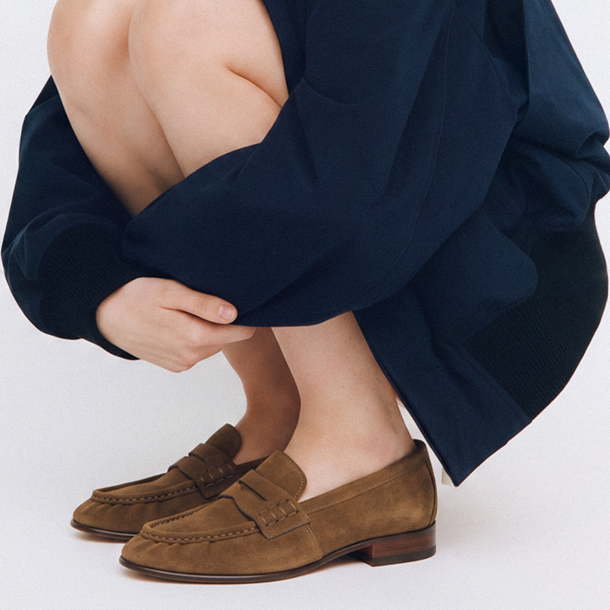 Mar Light Brown Suede Scarosso: Light Brown - Suede MARLOAF