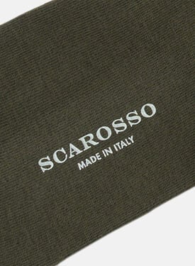 Khaki Cotton Socks Scarosso: Khaki - Cotton COLOCOTTSOCK