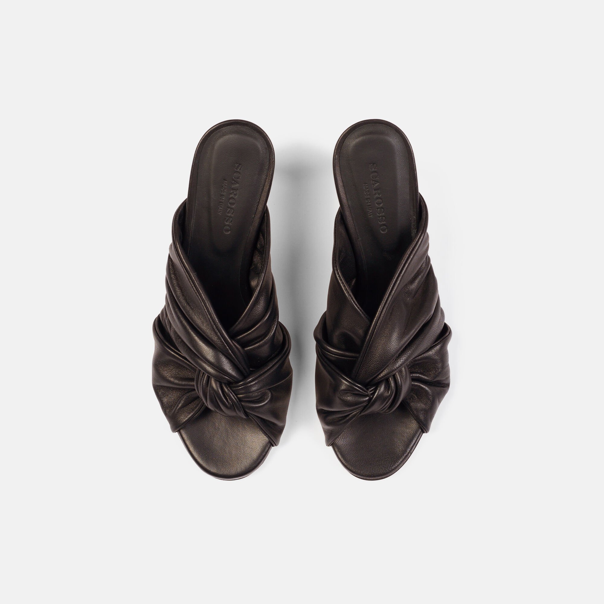 Kiki Chocolate Scarosso: Chocolate - Calf KIKISAND