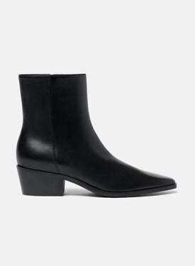 Ambra Black Scarosso: Black - Calf AMBRARBOOT