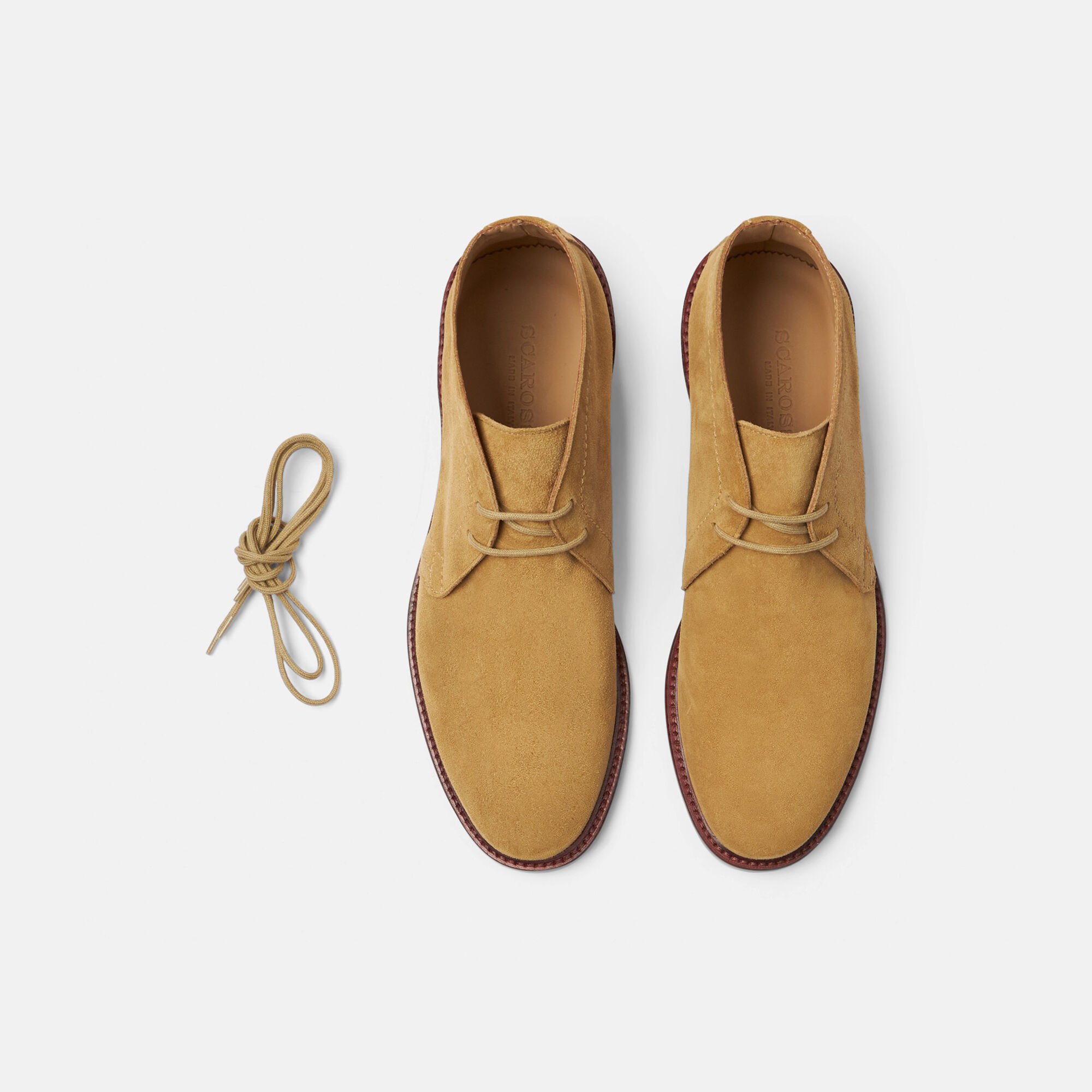 Scarosso Gary Beige Veloursleder Beige - Veloursleder GARYANKL
