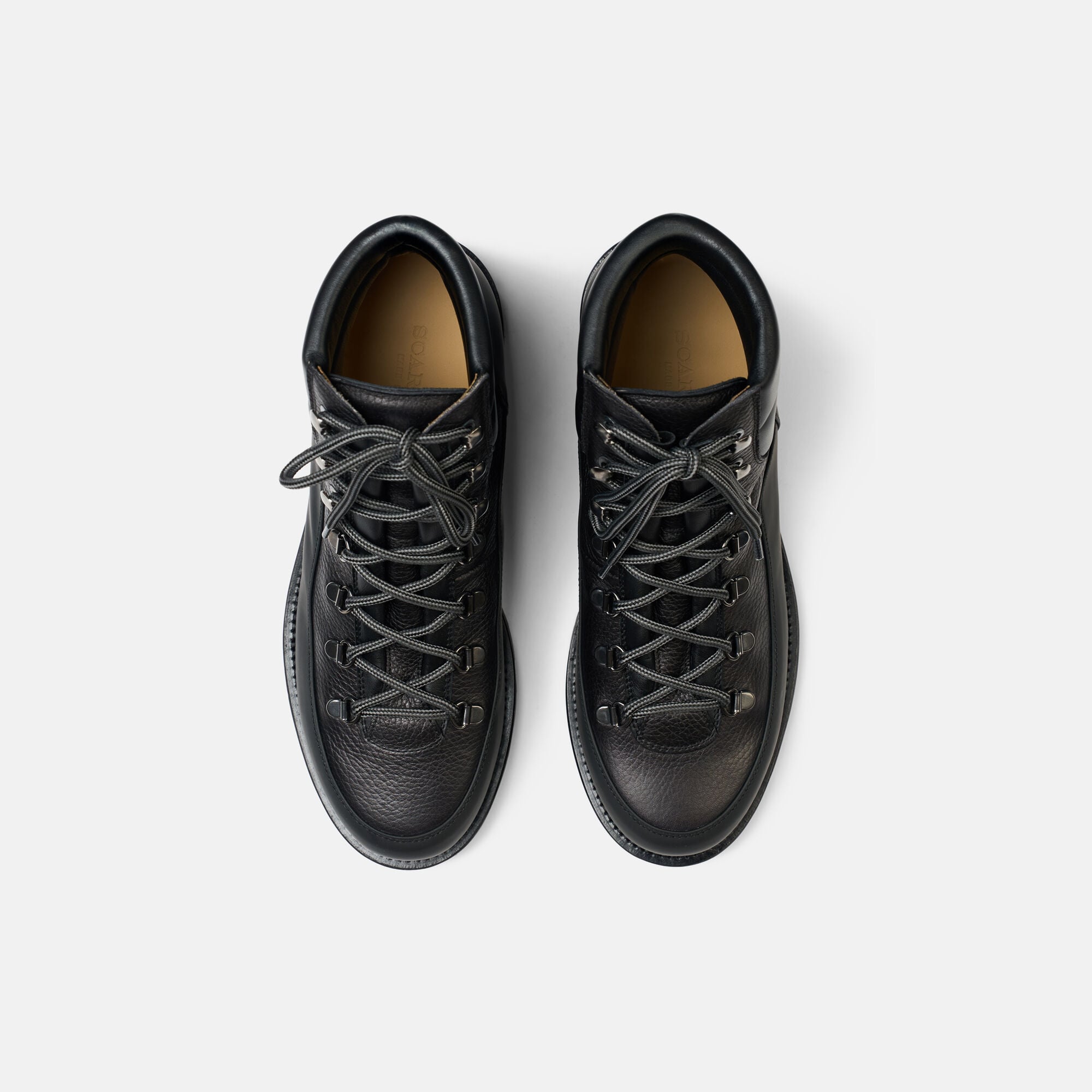 Hermann Black Grain Scarosso: Black - Calf Hermann Black Grain Scarosso: Black - Calf HERMANNBOOT