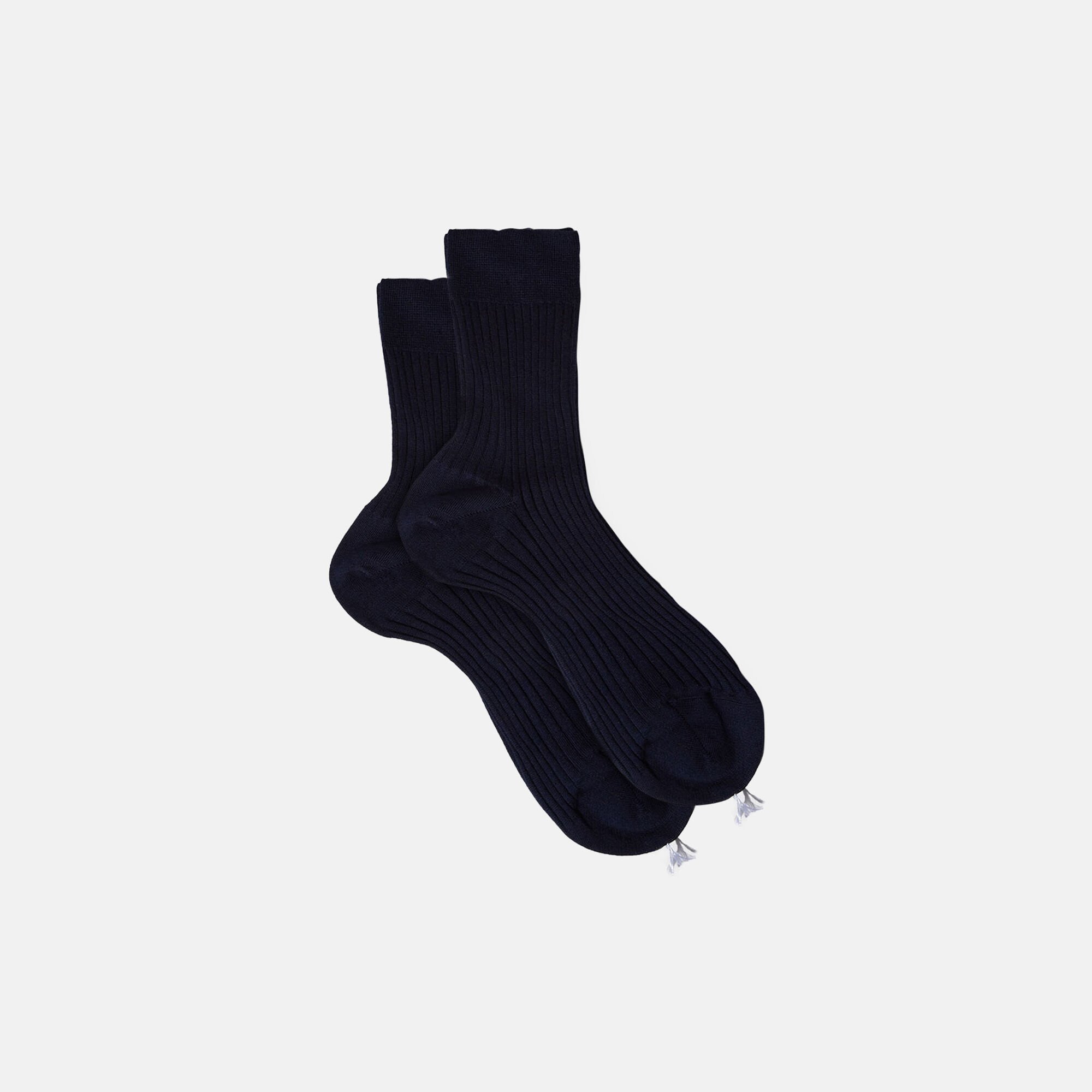 Scarosso Socquettes Bleu Coton Bleu - Coton ANKLCOTTSOCK