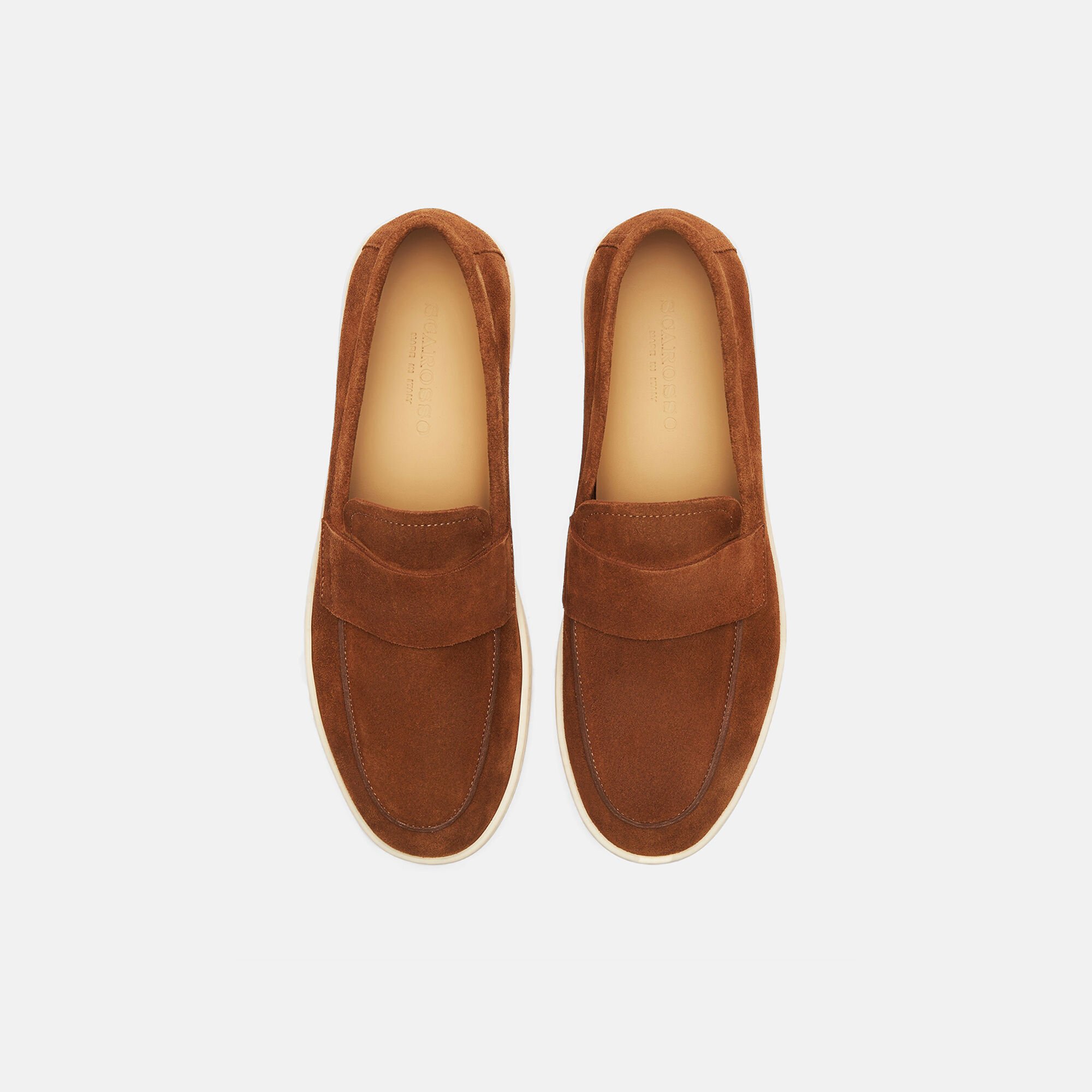 Scarosso Lucio Beige Daim Brun Roux - Daim LUCIOSNEA