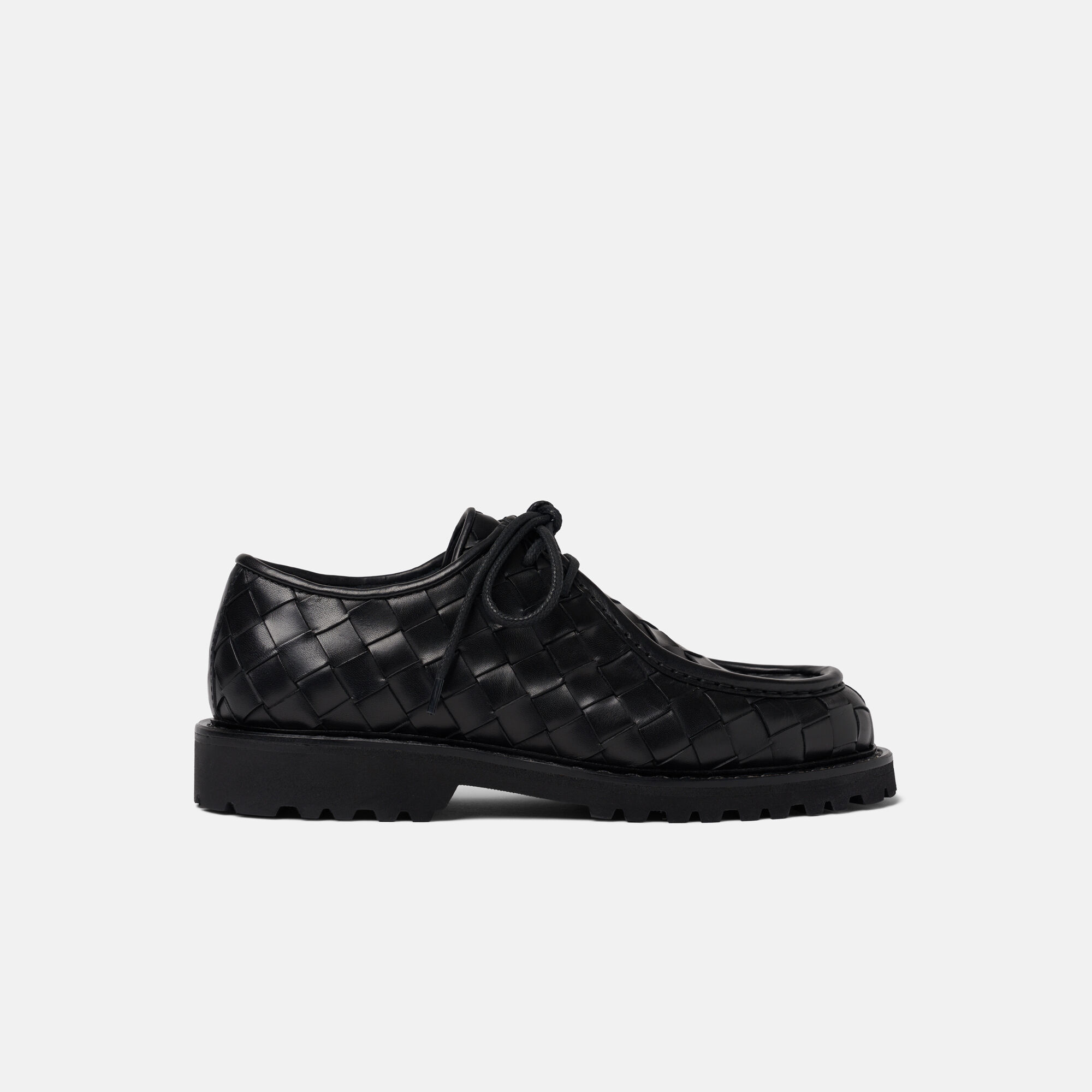 Damiana Black Woven Scarosso: Black – Calf Damiana Black Woven Scarosso: Black – Calf DAMIANADERB