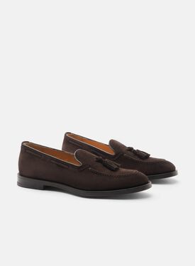 William Brown Suede Scarosso: Brown - Suede WILLIAMLOAF