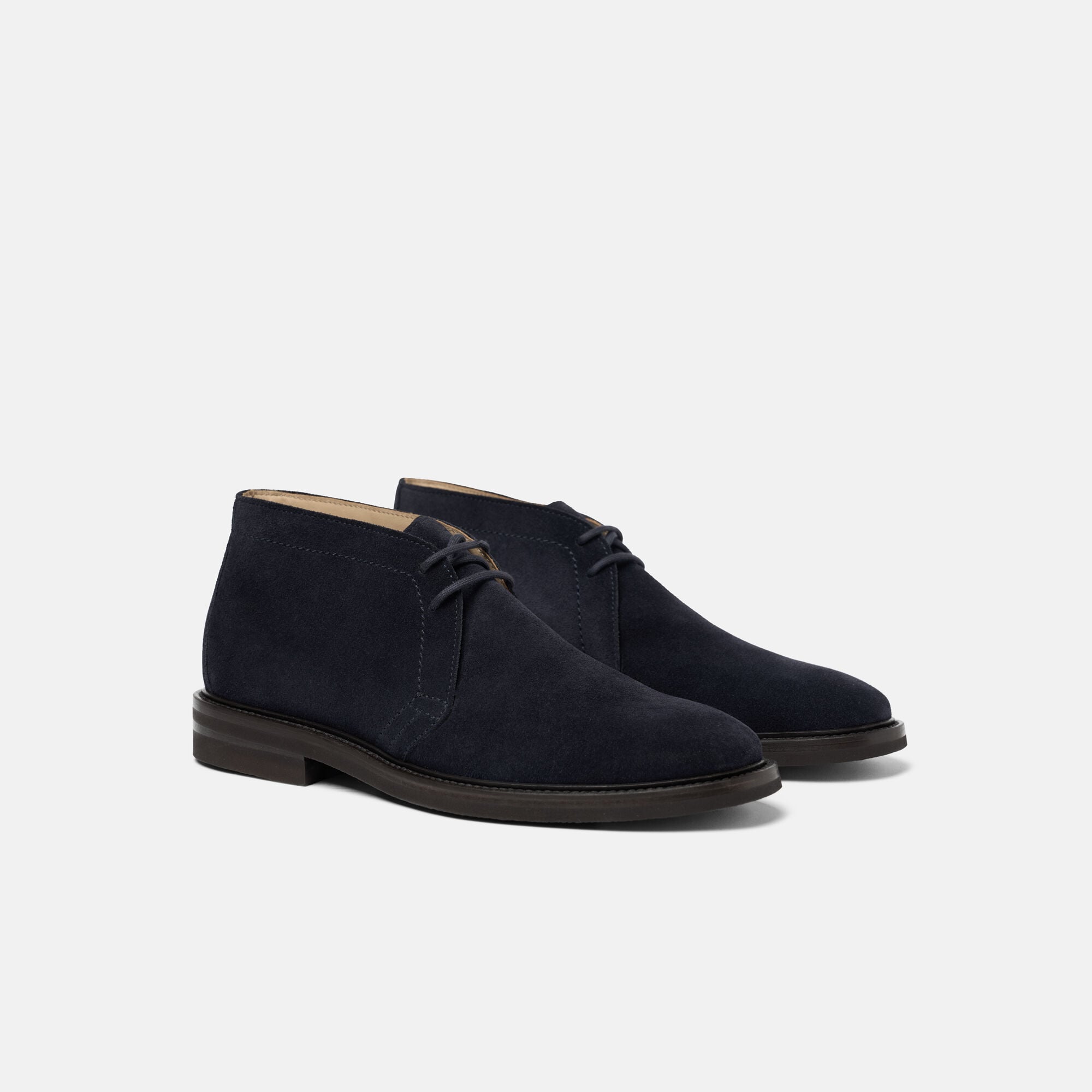 Roger Blue Suede Scarosso: Blue - Suede ROGERANKL