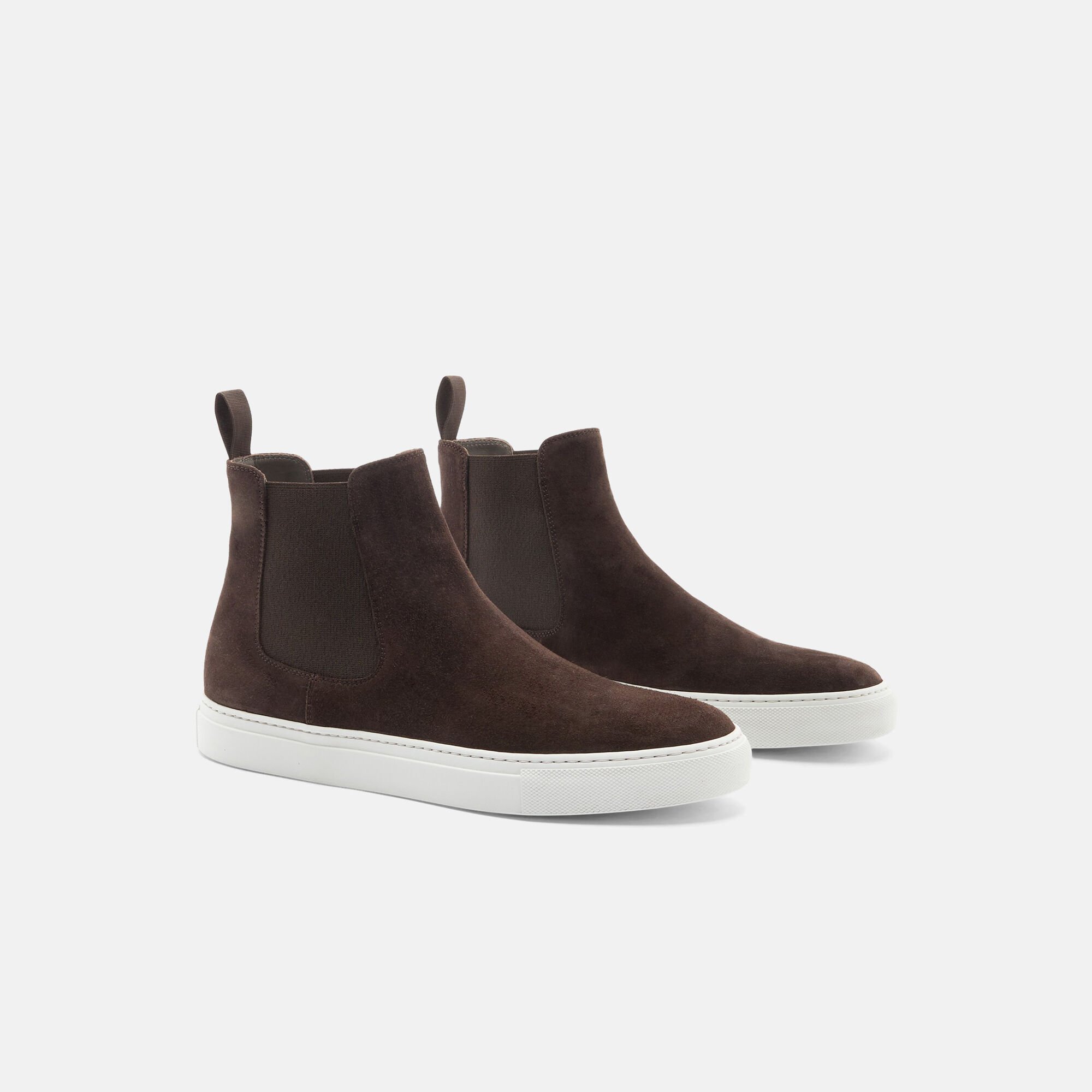 Scarosso Tommaso Dunkelbraun Veloursleder Braun - Veloursleder TOMMASOSNEA