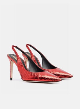 Sutton Red Elaphe Scarosso: Red - Elaphe SUTTONPUMP