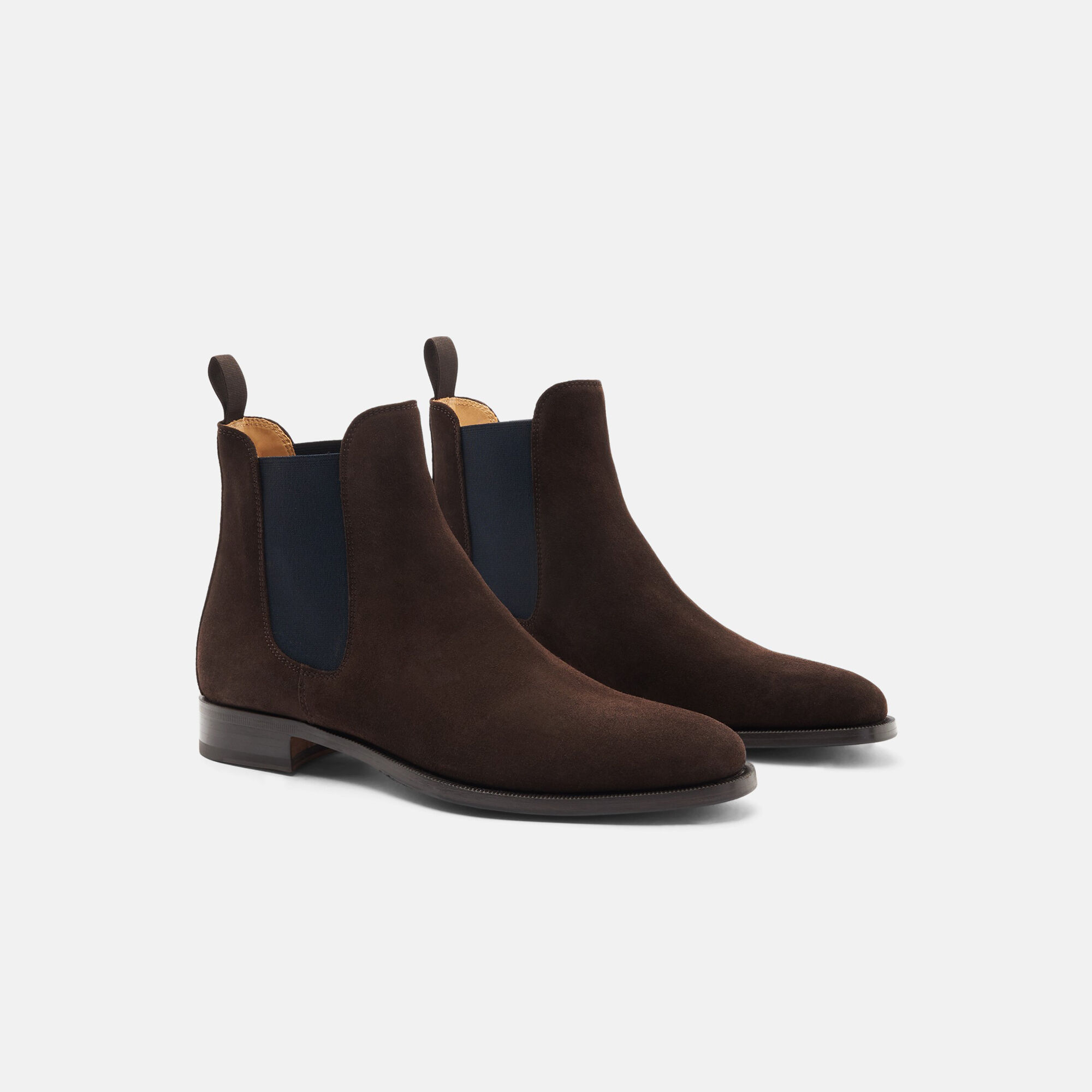 Scarosso Giancarlo Dark Brown Suede Brown Suede GIANCARLOCHEL