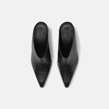 Scarosso Holly Schwarz Schwarz - Kalbsleder HOLLYMULE