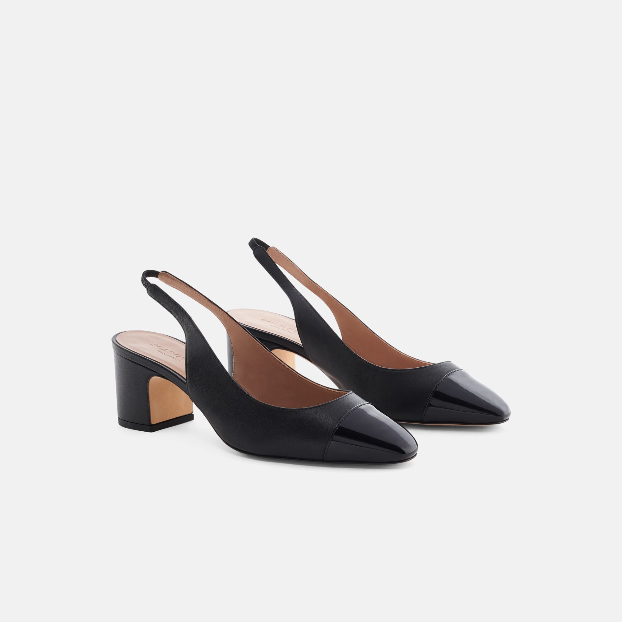 Scarosso Miranda Black Black - Calf MIRANDAPUMP