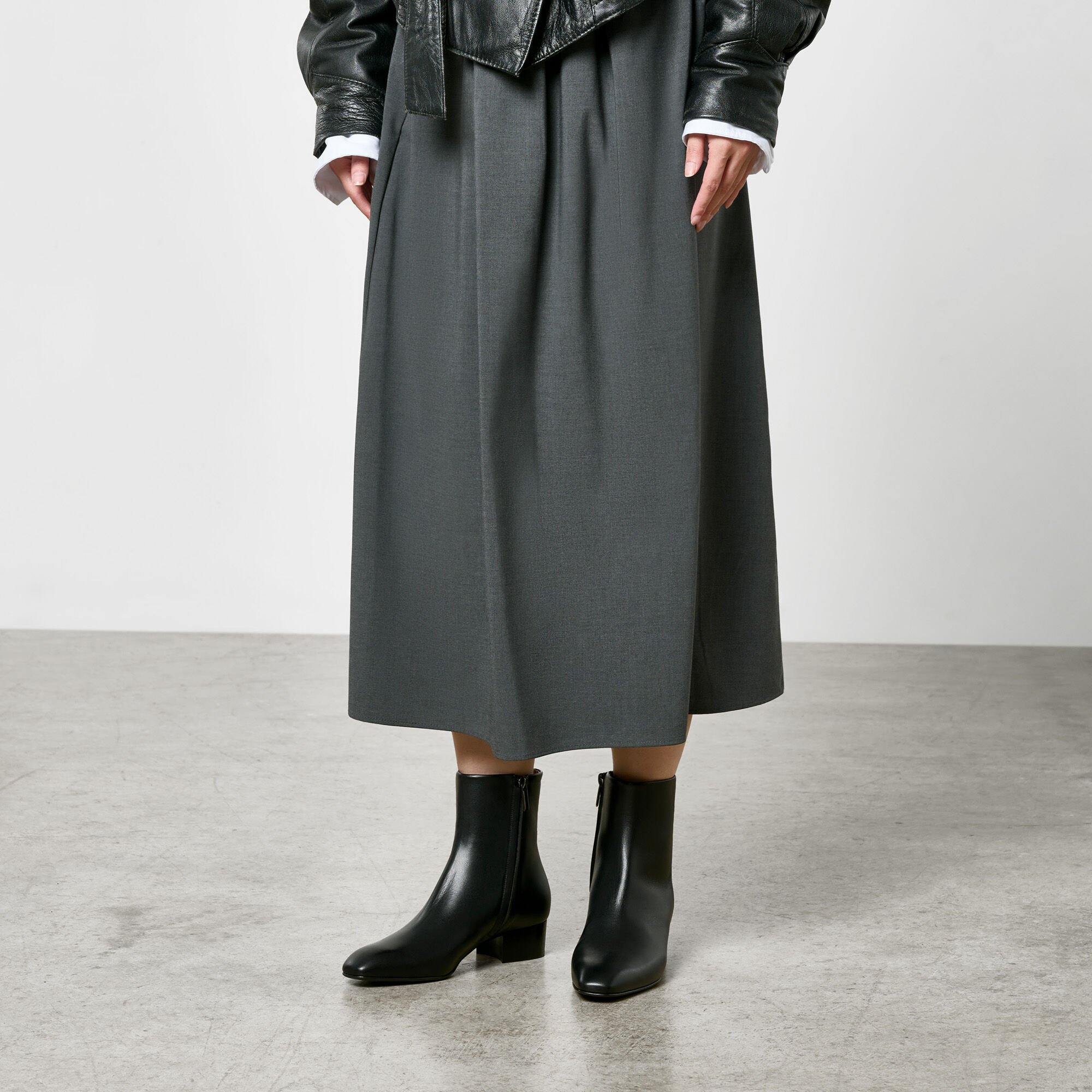 Scarosso Ambra Black Black - Calf AMBRABOOT