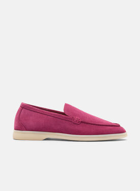 Scarosso Ludovica Maroon Suede Deep Taupe - Suede LUDOVICALOAF
