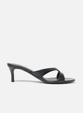 Pauli Black Scarosso: Black - Calf PAULISAND