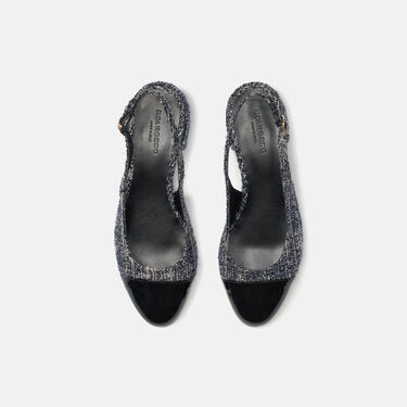 Scarosso Coco Bleu Tweed Bleu - Tweed COCOPUMP