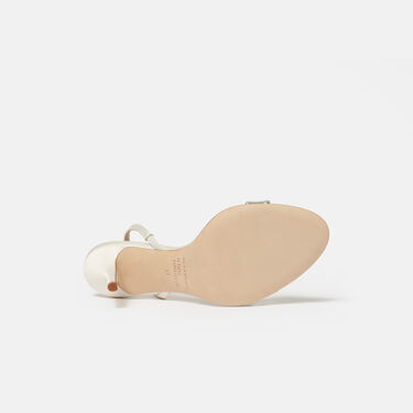 Scarosso Paula Weiß Satin Weiß - Seide PAULASAND