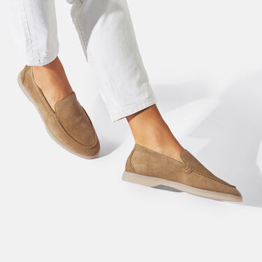 Scarosso Ludovica Beige Suede Beige - Suede LUDOVICALOAF
