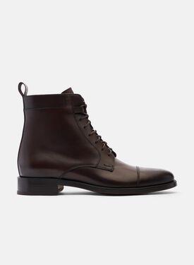 Scarosso Totò Ebony Dark Brown Calf TOTOBOOT